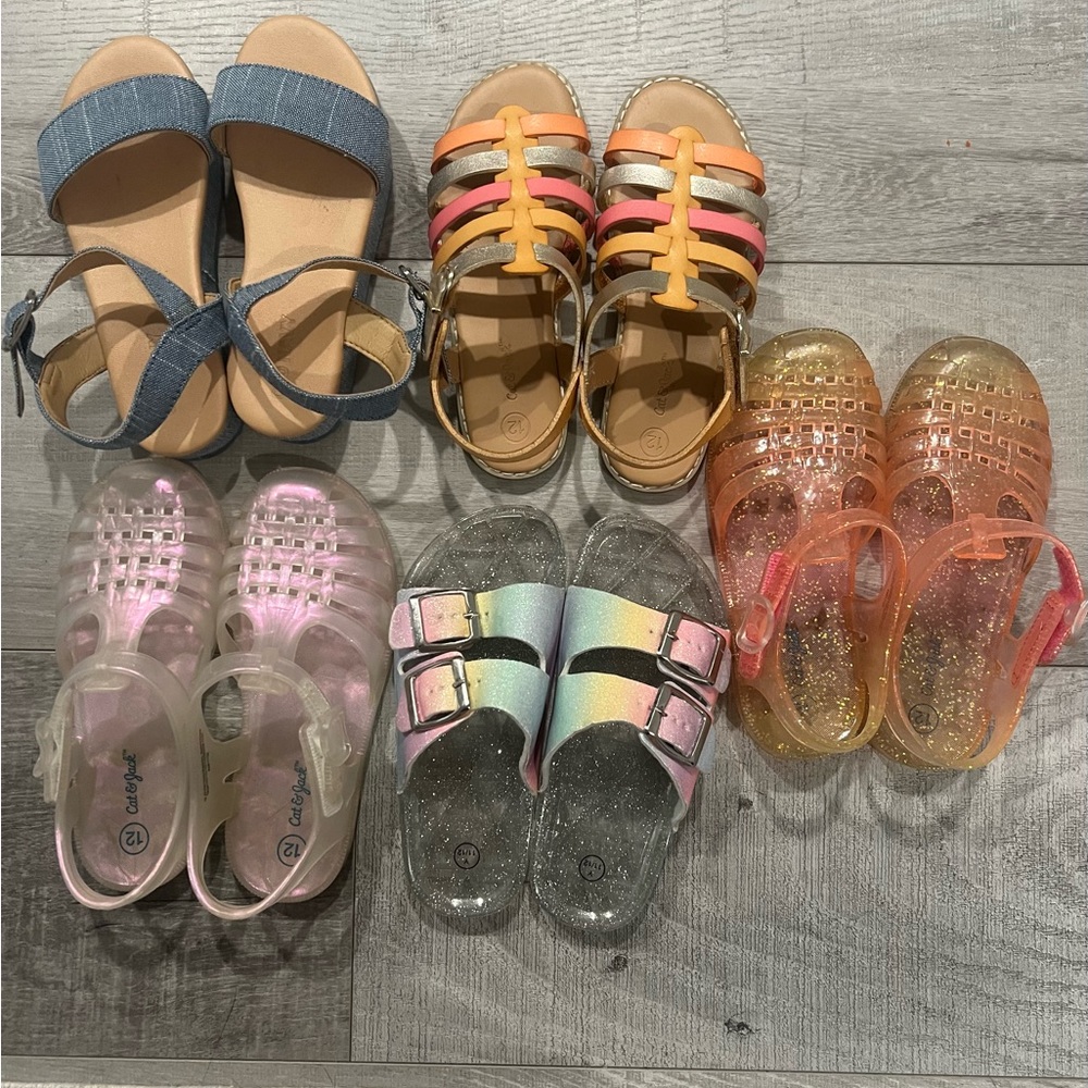 Set of Girls Summer Sandals